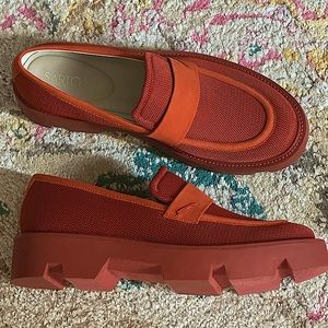 Pumpkin/Fall Franco Sarto Loafers !